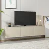 Homidea Vesta LED Hängendes TV Lowboard 160 cm - Modernes Produktbild-Vorschau 8