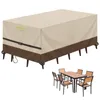 (200x160x74cm) Wasserdichte Gartenmöbel Abdeckung 600D Produktbild-Vorschau 1
