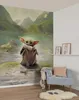 Komar Vlies Fototapete - Star Wars The Mandalorian Grogu Produktbild-Vorschau 1