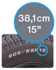 CARTREND Protector de faros Storm, 15 pulgadas, color Vista previa de la imagen del producto 3