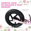 HOMCOM Trottinette enfant patinette pneus 30 cm Hauteur Voir les images du produit 6