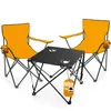 BigDean 2 Stück Campingstuhl mit Campingtisch faltbar – Produktbild-Vorschau 1