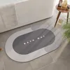 Badematte - schnell trocknend - großer Teppich - oval - Produktbild-Vorschau 7