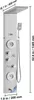 SucceBuy-Duschpaneelsystem, 6 Duschmodi, LED- und Produktbild-Vorschau 8