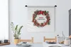 MuchoWow® Wandteppich Wandbehang Winter - Kranz - Produktbild-Vorschau 2