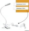 LED Klemm Leuchte dimmbar 4W Lese Lampe schwenkbar Nacht Produktbild-Vorschau 6