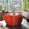 Staub Pumpkin Cast Iron Pot - Cinnamon  3.45 ltr Produktbild-Vorschau 2