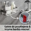 DEKAZIA® Duschablage ohne Bohren Edelstahl | Duschregal Produktbild-Vorschau 2