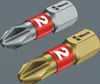 Two screwdriver bits with red bands and white numbers '2' are shown against a gray background. Produktbild-Vorschau