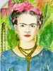 ARTland Wandbild, selbstklebend Frida Kahlo II Größe: 30x40 Produktbild-Vorschau 1