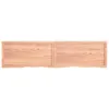 The Living Store Wandregal Hellbraun 200x50x(2-4) cm Produktbild-Vorschau 3
