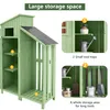 MODFU Gartenschrank 124x46x174cm Geräteschuppen mit Produktbild-Vorschau 2