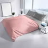 Baumwolle Bettwäsche-Set Renforcé 200x220 Rosa Raute, Graue Produktbild-Vorschau 5