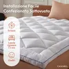 CASABEL Coprimaterasso in microfibra traspirante 1000g/m², Anteprima dell’immagine prodotto 6