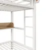 Letto a castello Flieks 90x200 cm con LED, letto in metallo Anteprima dell’immagine prodotto 9