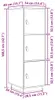Highboard 34x40x108,5 cm Pin massif Voir les images du produit 13