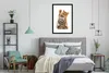 MuchoWow® Gerahmtes Poster Katzen - Illustration - Produktbild-Vorschau 7