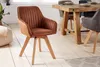 riess-ambiente Drehbarer Design Stuhl LIVORNO vintage braun Produktbild-Vorschau 2