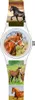 Armbanduhr Mädchen Uhr Kinder Pferd Brauner Geschenk analog Produktbild-Vorschau 1