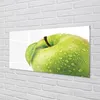 Glasbilder 140x70 Wandkunst Apple green Wassertropfen Produktbild-Vorschau 2