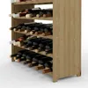 Lenmar Weinregal RW-3, 91 Flaschen, Kiefernholz Natur, Produktbild-Vorschau 7