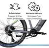 Zündapp Z808 E-Mountainbike E Bike 27,5 Zoll grau/grün 50 Produktbild-Vorschau 7
