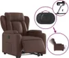 vidaXL Relaxsessel mit Aufstehhilfe Elektrisch Braun Produktbild-Vorschau 6
