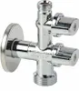 Ventil k pračce1/2 "x3/4 "x3/8", anticalc, chrom Náhled obrázku produktu 1
