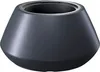 A dark gray planter with a silver rim. Anteprima dell’immagine prodotto