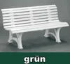Banc Helgoland, 150 cm, vert Plastique vert foncé Voir les images du produit 9