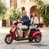 E-Seniorenmobil Billy 2.0, Blei-Akku, 3-Rad, 1000 Watt, Rot Produktbild-Vorschau 2