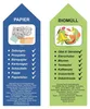 6er Set Aufkleber Eckig spitze oben für Mülltrennung Produktbild-Vorschau 3