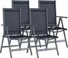 VCM 4er Set Gartenstuhl | Stuhl-Maße ca. H. 105 x B. 56 x Produktbild-Vorschau 15