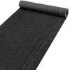 Teppich Flurläufer Läufer Textil PASSAT Gestreift Schwarz Robust Wasserabweisend Breite, Hauptbild