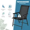 COSTWAY Chaises de jardin, lot de 2, chaises pliantes à Voir les images du produit 4