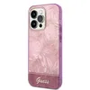 Guess, Schutzhülle Jungle Apple iPhone 14 Pro, Rosa Produktbild-Vorschau 1