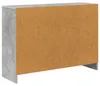 vidaXL Credenza laterale, grigio cemento, 88,5 x 27,5 x Anteprima dell’immagine prodotto 9