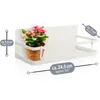 com-four® 2x Kühlschrank-Magnetregal - Hängeregal mit je 2 Produktbild-Vorschau 6
