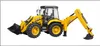 Bruder 02454 JCB 5CX eco rypadlo-nakladač Náhled obrázku produktu 1