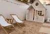 Spielhaus Finn weiß-natur mit Veranda, Verkaufstheke, Produktbild-Vorschau 3