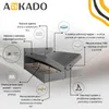 Boxspringová postel - 180x200 - Šedá - Úložný prostor - Náhled obrázku produktu 3