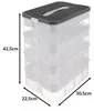 Kruzzel 25758 4-stöckige Blockbox, 29 l Produktbild-Vorschau 15