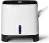A white dehumidifier with a black base, shown in a studio setting with a white background. Náhľad obrázku produktu