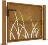 A product shot of a garden gate with a grass design. Produktbild-Vorschau