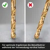 Original Einhell 19-tlg. HSS-G Titan Metallbohrer-Set (im Produktbild-Vorschau 12