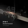 EMKE Duschsystem mitThermostat 38℃ Glasablage Handbrause Produktbild-Vorschau 7