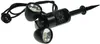 A black LED garden light with two adjustable spotlights and a ground spike. Produktbild-Vorschau