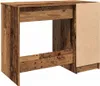 A wooden desk with an open shelf and a side panel. Náhled obrázku produktu