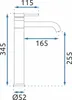 Rea Waschbeckenarmatur Lungis High Titanium Produktbild-Vorschau 5
