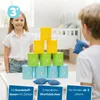 Dosenwerfen-Spiel für Kinder und Erwachsene - 10 bunte Produktbild-Vorschau 2
